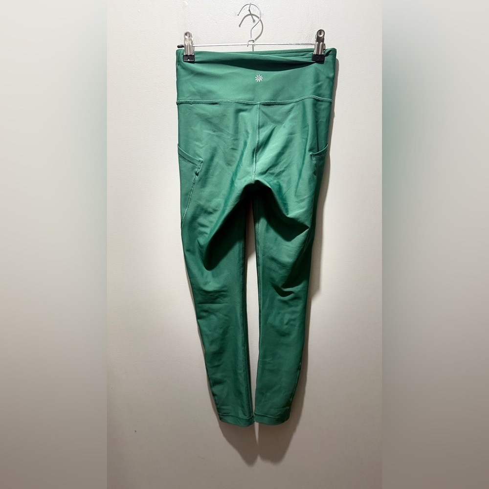 Athleta Interval Stash Leggings - Green - Picture 3 of 5